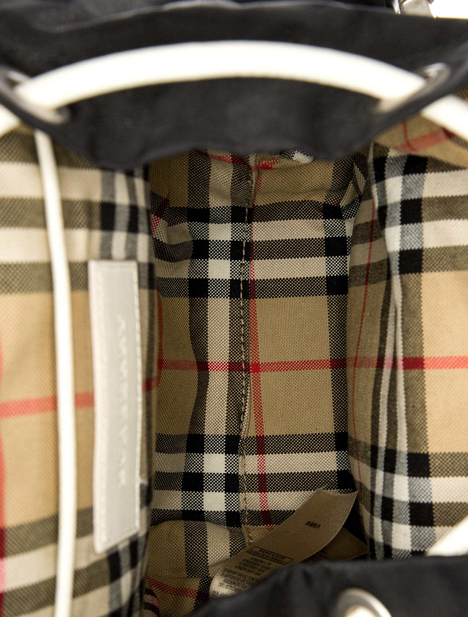 Burberry Nylon Top Handle Bag